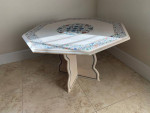 Table - Marble - Semi-Precious Stones - Handcrafter