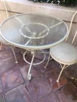 Patio table set - 3 piece bistro table set