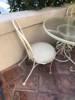 Patio table set - 3 piece bistro table set