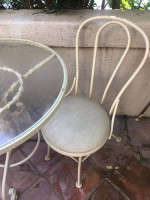 Patio table set - 3 piece bistro table set