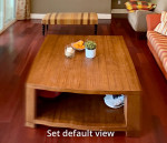 Coffee table 47”X47”