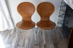 Wood Table and four Chairs