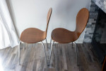 Wood Table and four Chairs