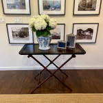 Chinoiserie Rosewood Topped Butler’s Tray Table