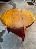 Round end or side table