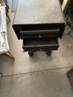 Antique deco drop leaf side table