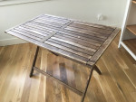 Wooden Folding Table