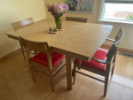 MCM Dining Table and 6 Chairs