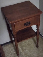 Ethan Allen Night Stand or End Table 14"x 16" x 26-3/4" high