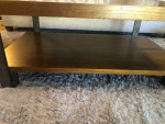 Three piece coffee and end table set