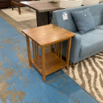 Wood End Table