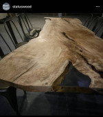 Big Leaf Maple Dining Table