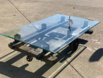 Antique cart coffee table