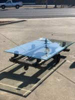 Antique cart coffee table