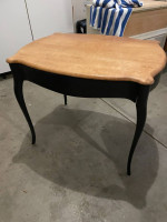 Antique accent table - refurbished
