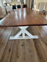 12’ Farmhouse Dining (Table only) Custom Built in 2023, One of a Kind.