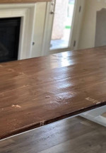 12’ Farmhouse Dining (Table only) Custom Built in 2023, One of a Kind.