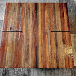 High End 4'x4' Rustic Coffee Table - Reclaimed Wood - Heavy Duty