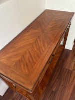 Beautiful wooden entrance table