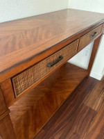 Beautiful wooden entrance table