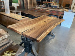 Monkeypod slab Dining Table