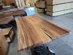Monkeypod slab Dining Table