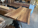 Monkeypod slab Dining Table