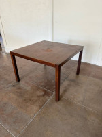 Mid century walnut dining table