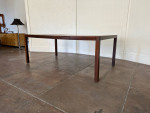 Mid century walnut dining table