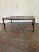 Mid century walnut dining table
