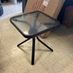 Glass Top Side Table— New!!