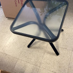Glass Top Side Table— New!!