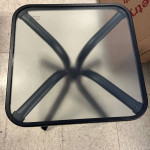 Glass Top Side Table— New!!