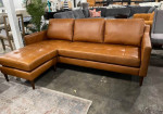 Genuine Leather Reversible Section Sofa Delivery available