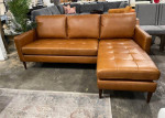 Genuine Leather Reversible Section Sofa Delivery available