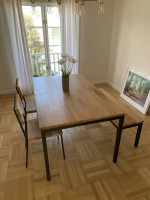 West Elm Mango Wood Expandable Dining Table