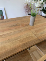 West Elm Mango Wood Expandable Dining Table
