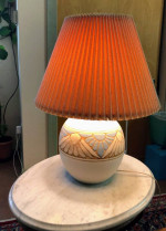 Pottery Table Lamp