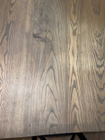 REDUCED!! Solid Oak Large Dining Double Pedestal Table with 8 chairs