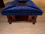 Cushioned High End Ottoman/table combo LIKE NEW--REDUCED!!