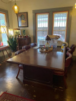 Solid Mahogany Table for Dining or Conference Room