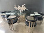 Dining table with the chairs