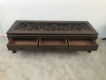 Hand Carved Full Teak Coffee Table