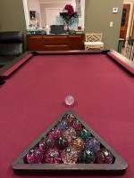 Billiard Table with Dining Top