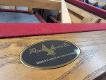 8' Peter Vitalie Vineyard Pool Table, U Pick Cloth Color - INSTALLED