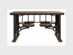 Discontinued Worldmarket Cost Plus Galvin Industrial Table