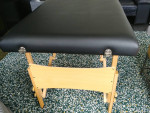 Massage table, folding