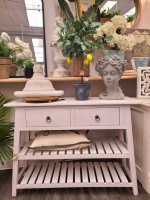 Fabulous Two Drawer Console Table ( N )