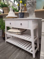 Fabulous Two Drawer Console Table ( N )