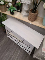 Fabulous Two Drawer Console Table ( N )